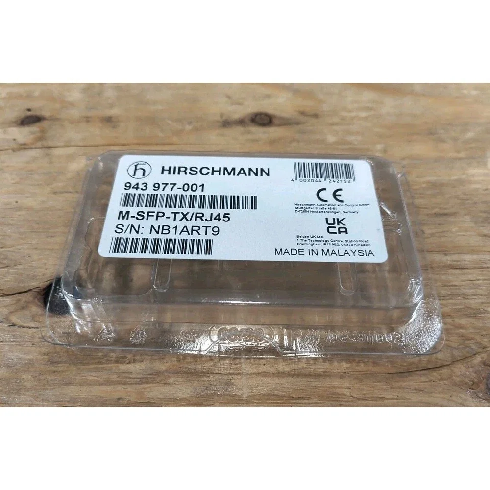Hirschmann M-SFP-TX/RJ45 Finisar 943 977-001 1000BASE-T Copper SFP Module, New